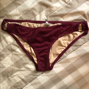 Maroon Bikini bottom
